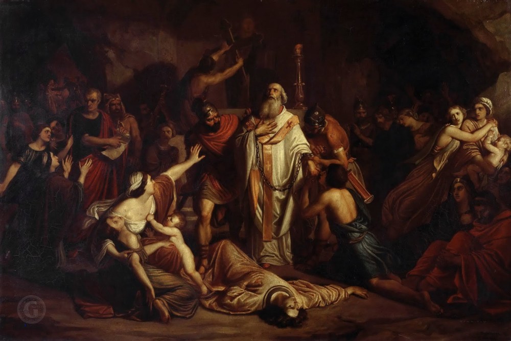 Karl Rahl - Persecution of Christians in the Roman Catacombs